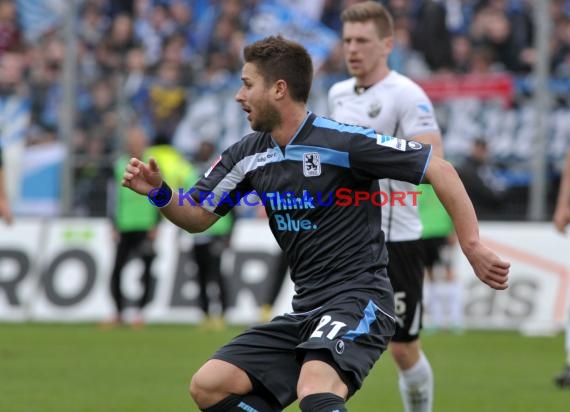 2. Bundesliga SV Sandhausen - TSV 1860 München Hardtwaldstadion Sandhausen 01.03.2014 (© Kraichgausport / Loerz)